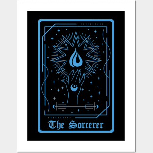 D&D Sorcerer Class Tarot Card Posters and Art